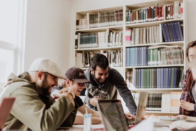 Three Men Laughing_by Priscilla du Preez via Unsplash